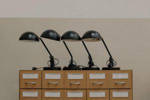 File Cabinets with lamps