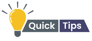 quick tips icon