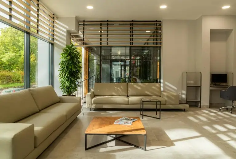 modern clinic waiting room